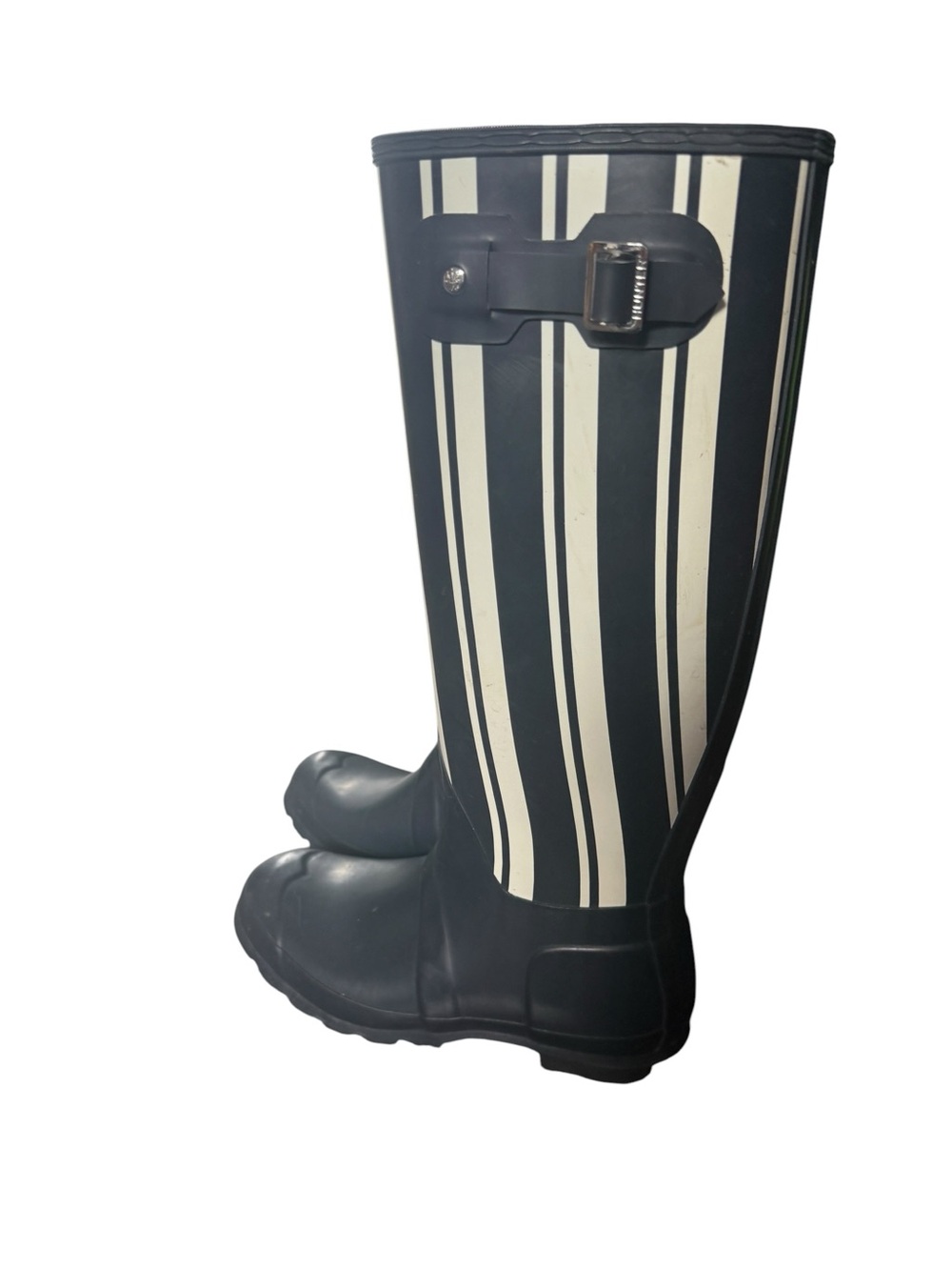 Hunter Original Garden
Stripe Tall Rain Boot, size Us 8/ euro 39
